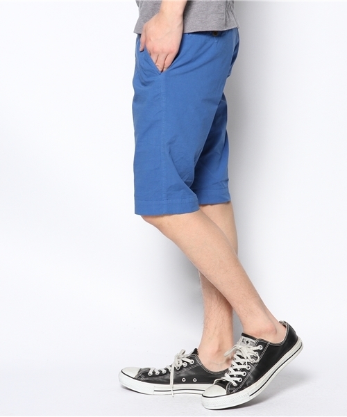 SHIPS（シップス）の「SC: カラー ガーメントダイ ノープリーツ ショーツ（チノパンツ・メンズ・ブルー/ネイビー/グリーン/ベージュ/ピンク/オフホワイト/オリーブ・MEDIUM/SMALL/LARGE/X-LARGE）」の10枚目の写真