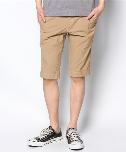 SHIPS（シップス）の「SC: カラー ガーメントダイ ノープリーツ ショーツ（チノパンツ・メンズ・ブルー/ネイビー/グリーン/ベージュ/ピンク/オフホワイト/オリーブ・MEDIUM/SMALL/LARGE/X-LARGE）」の19枚目の写真