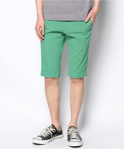 SHIPS（シップス）の「SC: カラー ガーメントダイ ノープリーツ ショーツ（チノパンツ・メンズ・ブルー/ネイビー/グリーン/ベージュ/ピンク/オフホワイト/オリーブ・MEDIUM/SMALL/LARGE/X-LARGE）」の20枚目の写真