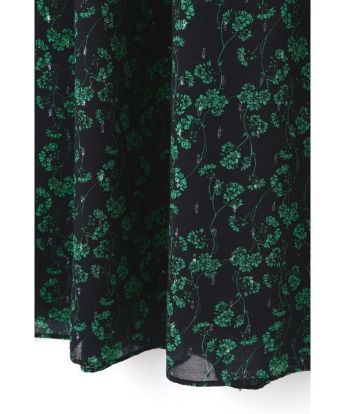 Unaca（アナカ）の「花柄フレアーワンピース（ワンピース）」 - WEAR