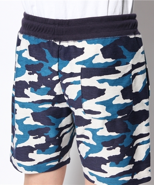 WEGO（ウィゴー）の「WEGO/カモフライージーショーツ（その他パンツ・メンズ・ブラック/ブルー・MEDIUM/LARGE）」の4枚目の写真