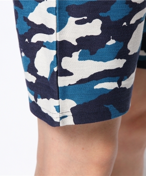 WEGO（ウィゴー）の「WEGO/カモフライージーショーツ（その他パンツ・メンズ・ブラック/ブルー・MEDIUM/LARGE）」の6枚目の写真