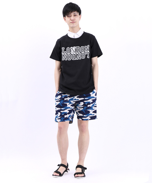 WEGO（ウィゴー）の「WEGO/カモフライージーショーツ（その他パンツ・メンズ・ブラック/ブルー・MEDIUM/LARGE）」の11枚目の写真