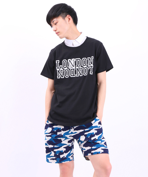 WEGO（ウィゴー）の「WEGO/カモフライージーショーツ（その他パンツ・メンズ・ブラック/ブルー・MEDIUM/LARGE）」の13枚目の写真