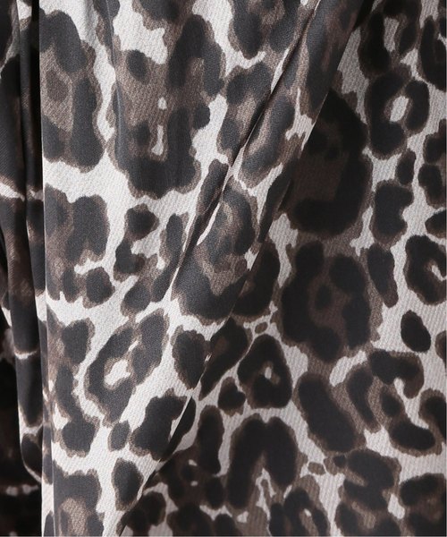 レオパードミディスカート La Totalite ラトータリテ のファッション セール スカート La スカート 手洗い可能