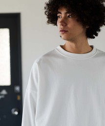 モックネック風裏毛スウェットプルオーバー＊