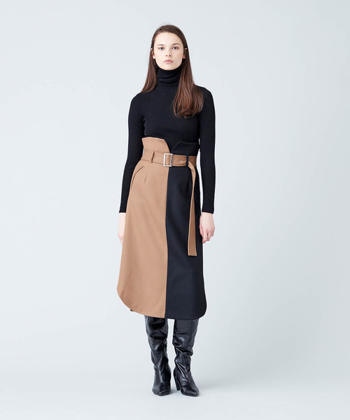 TRUNO by NOISE MAKER�i�g���m�o�C�m�C�Y���[�J�[�j�́u�o�C�J���[�n�C�E�G�X�g�X�J�[�g�i�X�J�[�g�j�v�b�L������