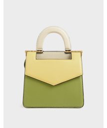 ミニクロック エフェクトエンベロープバッグ / Mini Croc-Effect Envelope Bag