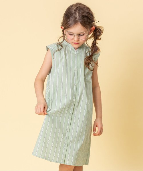 セール Web限定 ストライプシャツワンピ シャツワンピース Breeze ブリーズ のファッション通販 Zozotown