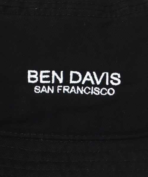 BEN DAVIS(ベンデイビス)の「BEN DAVIS/ベンデイビス ワンポイント ロゴ 刺繍 バケットハット(ハット・メンズ・ホワイト/ブラック/ベージュ/ネイビー・FREE)」の18枚目の写真