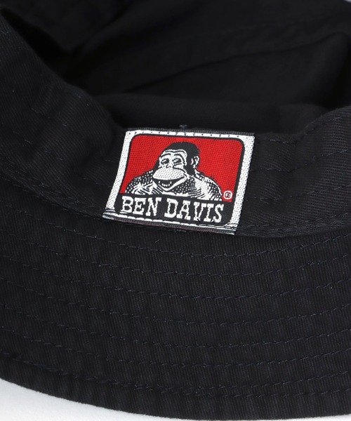 BEN DAVIS(ベンデイビス)の「BEN DAVIS/ベンデイビス ワンポイント ロゴ 刺繍 バケットハット(ハット・メンズ・ホワイト/ブラック/ベージュ/ネイビー・FREE)」の21枚目の写真