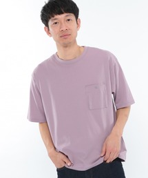 LAKOLE | スーピマ5分袖ポケットTシャツ / LAKOLE(Tシャツ/カットソー)