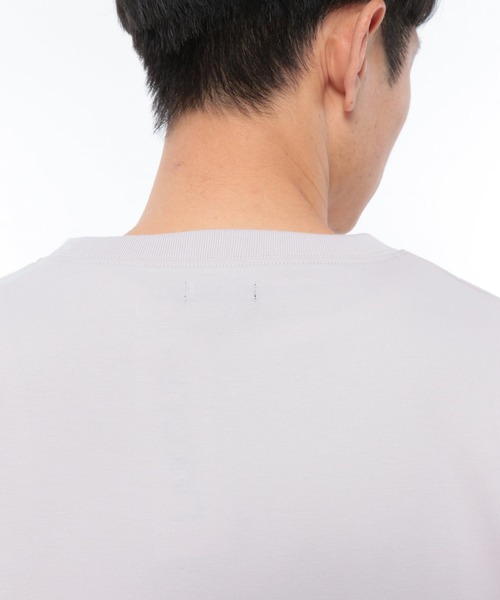 LAKOLE（ラコレ）の「スーピマ5分袖ポケットTシャツ / LAKOLE（Tシャツ/カットソー・メンズ・ホワイト/ライトグレー/ライトブラウン/クリアグリーン/ラベンダー・SMALL/MEDIUM/LARGE/X-LARGE）」の22枚目の写真