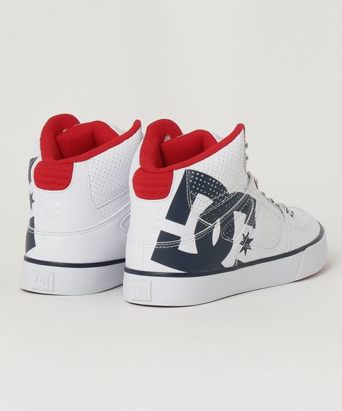 DC(ディーシー)の「ディーシー PURE HIGH-TOP WC SE SN DM202022 スニーカー(スニーカー・メンズ・ホワイト/ブラック・26.5cm/27.5cm/23.0cm/24.0cm/25.0cm/26.0cm/27.0cm/28.0cm/29.0cm)」の4枚目の写真