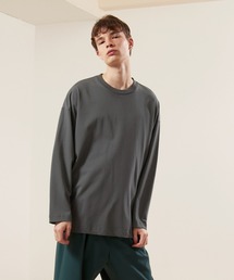 シルケットライク天竺 ワイドスリーブ L/S カットソー EMMA CLOTHES