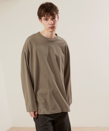 シルケットライク天竺 ワイドスリーブ L/S カットソー EMMA CLOTHES