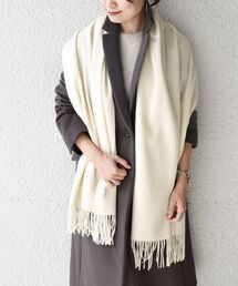 SHIPS | ウォッシャブルウールカシミヤストール◇(ストール/ショール)