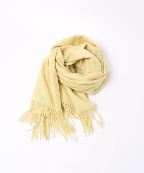 SHIPS（シップス）の「〈手洗い可能〉ウォッシャブルウールカシミヤストール◇（ストール/ショール・レディース・オフホワイト/ブラック/ブラウン/ベージュ/ライトブルー/クリーム/ブルー・ONE SIZE）」の20枚目の写真