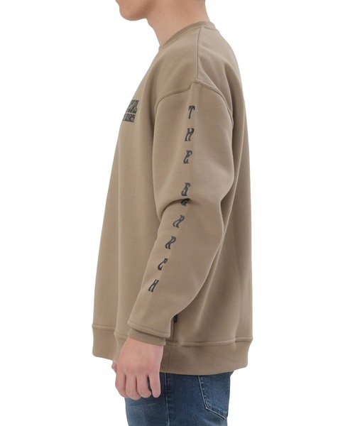 rip curl（リップカール）の「【RIP CURL リップカール】袖プリントスウェット / ユニセックス  トレーナー / ワンマイルウェア / ルームウェア（スウェット・メンズ・ホワイト/ブラック/ベージュ・MEDIUM/LARGE/X-LARGE）」の16枚目の写真