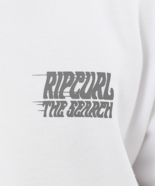 rip curl（リップカール）の「【RIP CURL リップカール】袖プリントスウェット / ユニセックス  トレーナー / ワンマイルウェア / ルームウェア（スウェット・メンズ・ホワイト/ブラック/ベージュ・MEDIUM/LARGE/X-LARGE）」の7枚目の写真