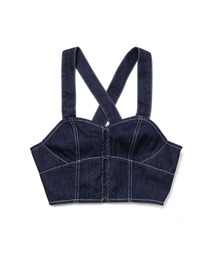 被宝園（ヒホウエン）の「デニムミニスカ&ビスチェの万能セット  