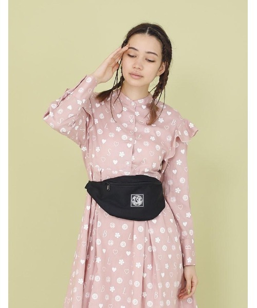 Little sunny bite（リトルサニーバイト）の「LSB WAIST BAG（ボディバッグ/ウエストポーチ・レディース・ブラック/レッド/イエロー・FREE）」の2枚目の写真
