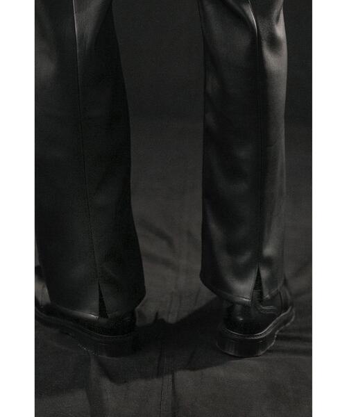 MONKEY TIME(モンキータイム)の「<monkey time> FAUX LTHR B/SLT TRSR/バックスリットパンツ(その他パンツ・メンズ・ブラック・MEDIUM/LARGE/SMALL)」の5枚目の写真