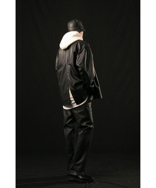 MONKEY TIME(モンキータイム)の「<monkey time> FAUX LTHR B/SLT TRSR/バックスリットパンツ(その他パンツ・メンズ・ブラック・MEDIUM/LARGE/SMALL)」の7枚目の写真