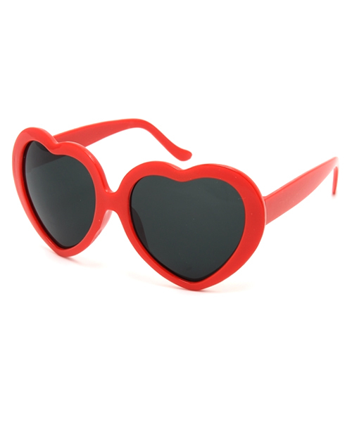 WEGO（ウィゴー）の「WEGO/ハートサングラス（サングラス・レディース・ホワイト/ライトパープル/ピンク/ライトピンク/レッド・FREE）」の5枚目の写真