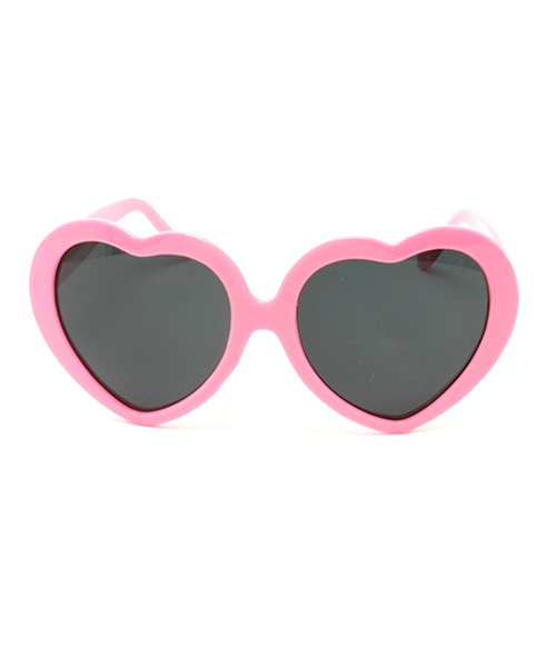 WEGO（ウィゴー）の「WEGO/ハートサングラス（サングラス・レディース・ホワイト/ライトパープル/ピンク/ライトピンク/レッド・FREE）」の11枚目の写真