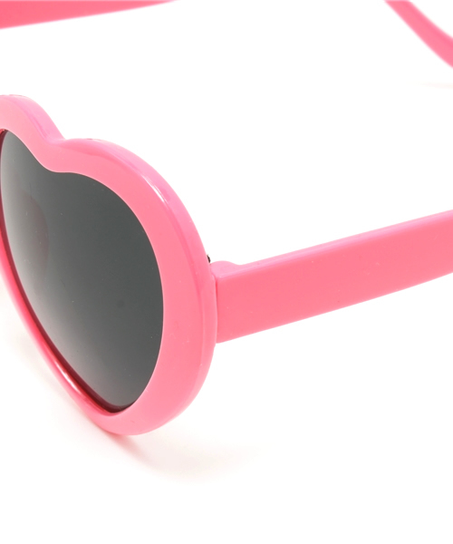 WEGO（ウィゴー）の「WEGO/ハートサングラス（サングラス・レディース・ホワイト/ライトパープル/ピンク/ライトピンク/レッド・FREE）」の8枚目の写真