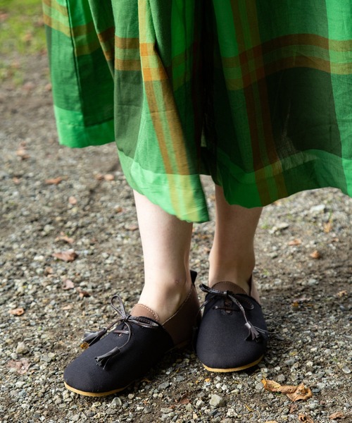 チャイハネ(チャイハネ)の「【チャイハネ】バイカラーシューズ(その他シューズ・レディース・ワインレッド/カーキ/ブラック・ONE SIZE)」の8枚目の写真