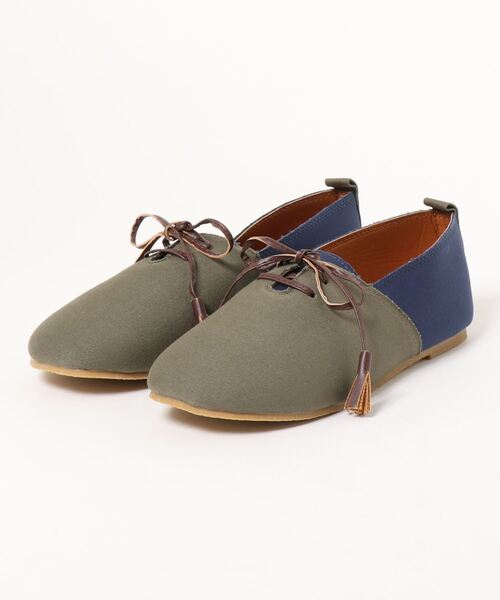 チャイハネ(チャイハネ)の「【チャイハネ】バイカラーシューズ(その他シューズ・レディース・ワインレッド/カーキ/ブラック・ONE SIZE)」の10枚目の写真