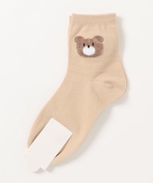 「kakko」 | レディース くまちゃんデザインソックス(ソックス/靴下)