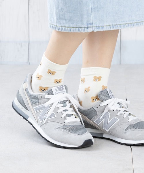 「kakko」(カッコ)の「レディース くまちゃんデザインソックス靴下(ソックス/靴下・レディース・A/B/C/D・ONE SIZE)」の15枚目の写真