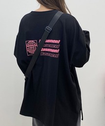 『ONA/オーエヌエー』2ND EARTH BASEMENT LONG SLEEVE T-SHIRT/ アース ベースメント ロングスリーブ Tシャツ