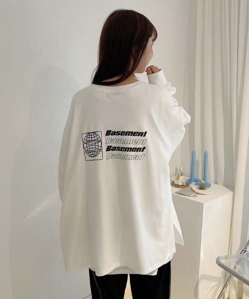 ONA/オーエヌエー』2ND EARTH BASEMENT LONG SLEEVE T-SHIRT