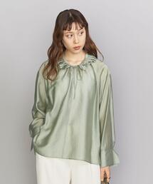 BEAUTY&YOUTH UNITED ARROWS | BY ローンフリルネックブラウス(シャツ/ブラウス)