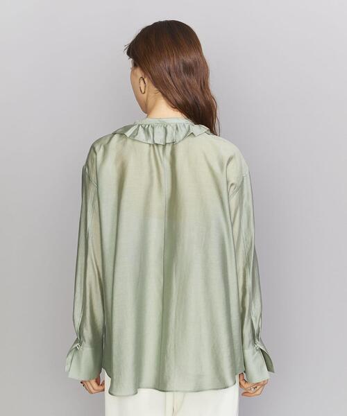 【値下げ】美品　UNITED ARROWS　プリーツフリルトップス 楽天市場】フリル（ブランドユナイテッドアローズ）（レディース