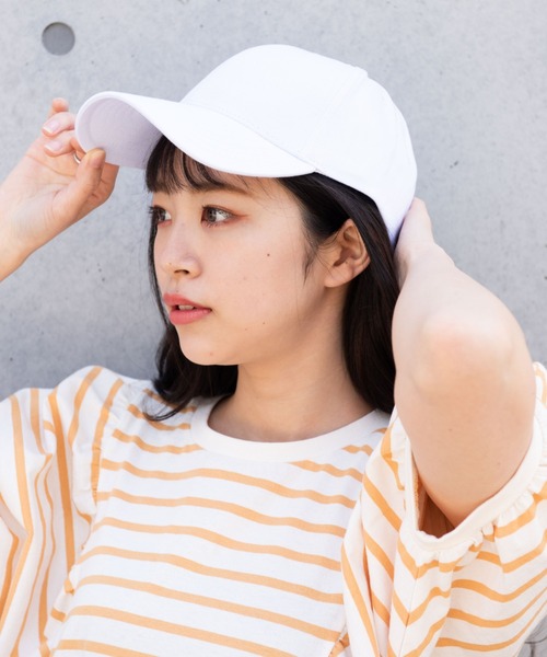 newhattan(ニューハッタン)の「WEGO/Newhattan Baseball Cap(キャップ・メンズ・ホワイト/ブラック/ダークブラウン/ベージュ/パープル/ブルー/グレー系その他/オレンジ系その他・FREE)」の2枚目の写真