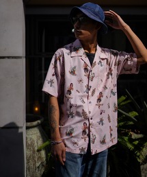 schott（ショット）の「【WEB LIMITED】Schott/ショット/HAWAIIAN SHIRT HULA GIRL/ハワイアンシャツ フラガール（シャツ/ブラウス・レディース）」
