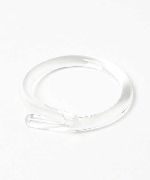 Heather（ヘザー）の「アクリルバングル 943175（バングル/リストバンド・レディース・ブルー/クリア/ラメ・ONESIZE）」の3枚目の写真