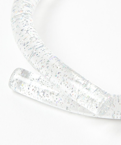 Heather（ヘザー）の「アクリルバングル 943175（バングル/リストバンド・レディース・ブルー/クリア/ラメ・ONESIZE）」の7枚目の写真