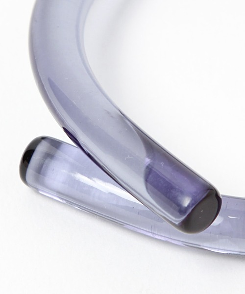 Heather（ヘザー）の「アクリルバングル 943175（バングル/リストバンド・レディース・ブルー/クリア/ラメ・ONESIZE）」の8枚目の写真