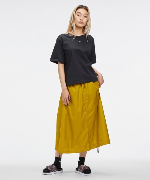 NIKE（ナイキ）の「ナイキ スポーツウェア エッセンシャル ウィメンズ ボクシー Tシャツ / Nike Sportswear Essential Women's Boxy T-Shirt（Tシャツ/カットソー・レディース・ホワイト/ブラック/グリーン系その他2・S/M/L/2XL/XL/XS）」の18枚目の写真