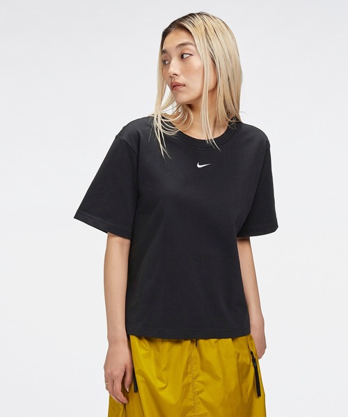 NIKE（ナイキ）の「ナイキ スポーツウェア エッセンシャル ウィメンズ ボクシー Tシャツ / Nike Sportswear Essential Women's Boxy T-Shirt（Tシャツ/カットソー・レディース・ホワイト/ブラック/グリーン系その他2・S/M/L/2XL/XL/XS）」の20枚目の写真