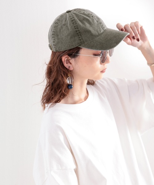 Java（ジャバ）の「《JaVaジャバ コラボ》ヴィンテージウォッシュキャップ（キャップ・レディース・ベージュ/グレー/ホワイト・FREE/LARGE）」の13枚目の写真