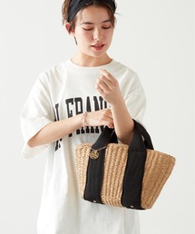 Via Demizon | WEB限定 バケツ形カゴバッグ(かごバッグ)