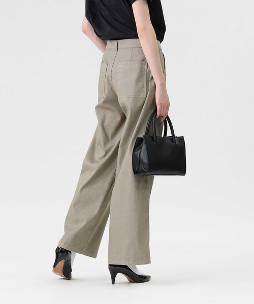 SOMETHING（サムシング）の「【SOMETHING】「COOL」 ベイカーワイドパンツ（その他パンツ・レディース・ベージュ・28inch/29inch/26inch/27inch）」の6枚目の写真