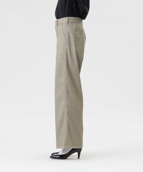 SOMETHING（サムシング）の「【SOMETHING】「COOL」 ベイカーワイドパンツ（その他パンツ・レディース・ベージュ・28inch/29inch/26inch/27inch）」の10枚目の写真